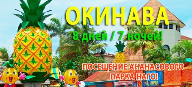 ЯПОНИЯ! Пляжный рай в Окинаве!